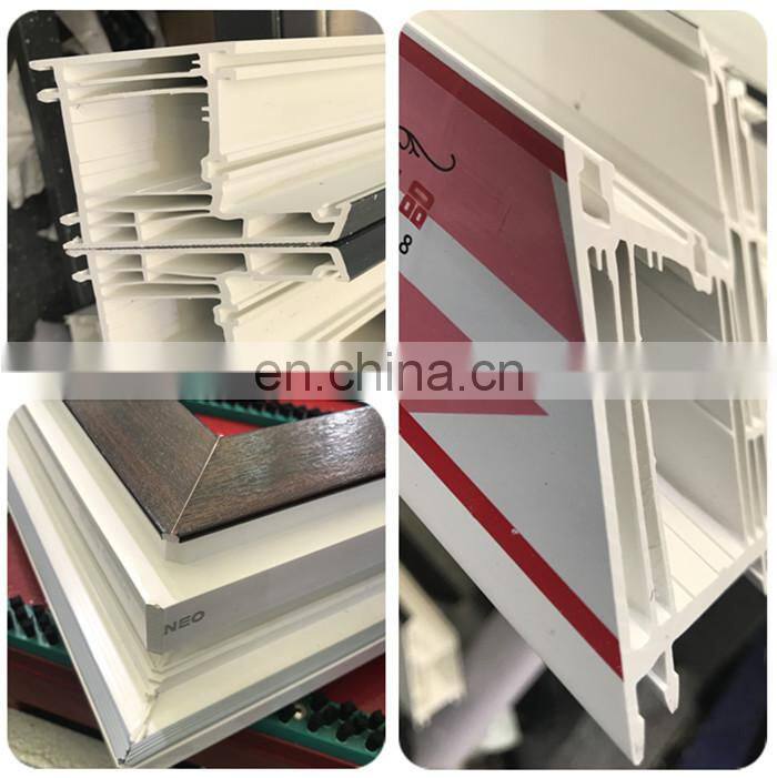 Arbitrary Angles PVC Window Door Double Head Cutting Machine