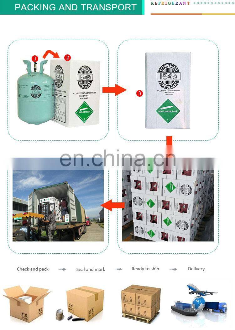 Low Price 99.98% Gas R410A Refrigerant For Sale