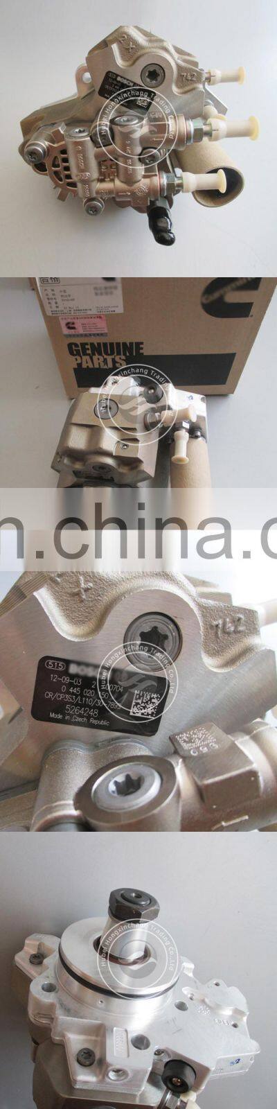 Genuine ISF3.8 Diesel Engine Parts Fuel Pump 5264248 0445020150