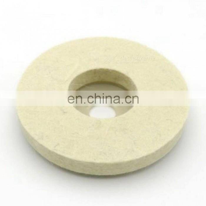 China supplier High Quality Custom Size Wool Felt Polishing wheel
