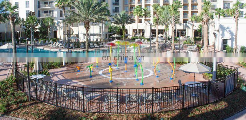 EPDM floor Spray Aqua Dry Deck Fountain Nozzle equipments