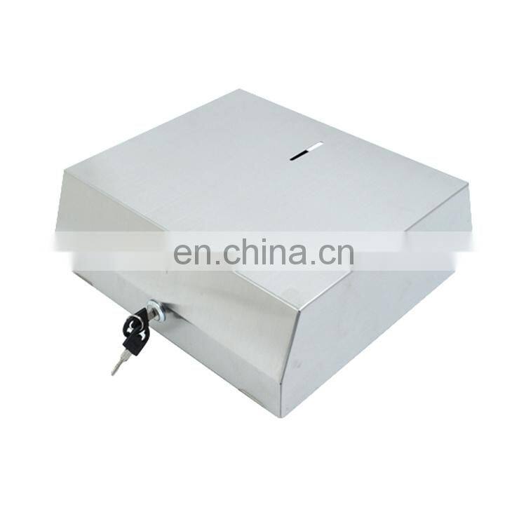 Stainless Steel Toilet Seat Cover Dispenser, Satin Finish