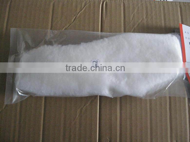 sheepskin and wool felt shoe insole/ soft leather insoles forwinter boots