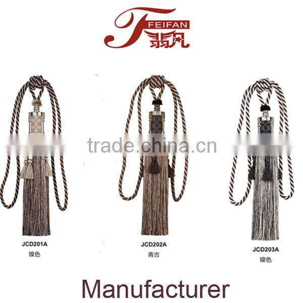 JCB202A and JCD204A curtain hook blind tassel curtain tieback rope