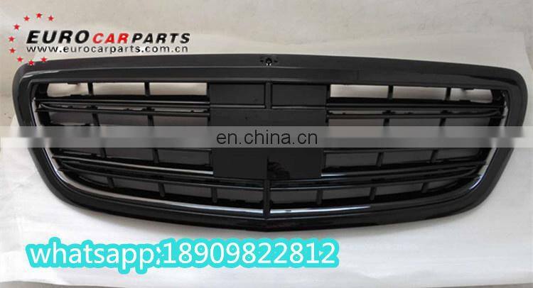 S65 front grill fit for MB S CLASS w222 S320 S400 S500 S600 S63 2013 year UP to S65 style grille