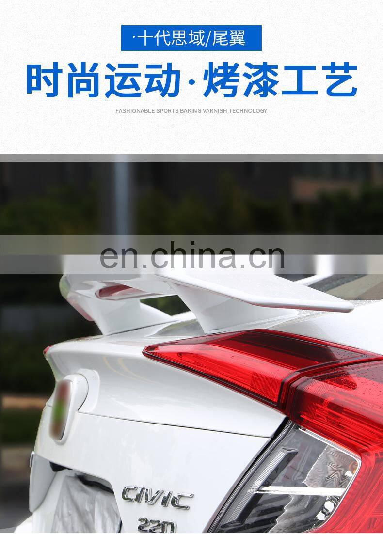 Auto Accessories Car Rear Lip Spoiler Truck universal Purpose High Quality Wing Kit Front Truck Lip