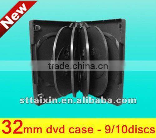 32mm Multiple DVD case for 9/10 disc