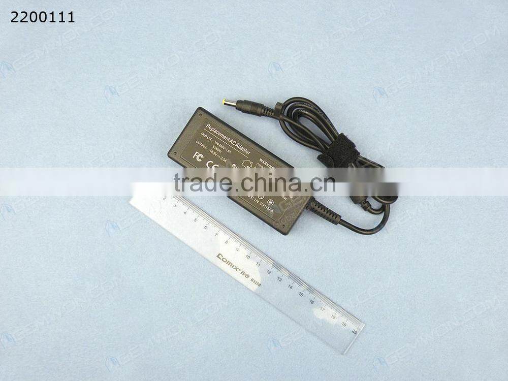 High Copy Laptop AC Power adapter for HP COMPAQ 18.5V 3.5A 4.8*1.7mm 65W