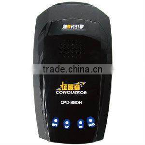 Auto radar detector review GPS CPD-380H Hot Seller 2013 From Conqueror