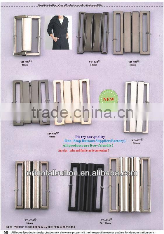 Women fashion metal adjustable buckles