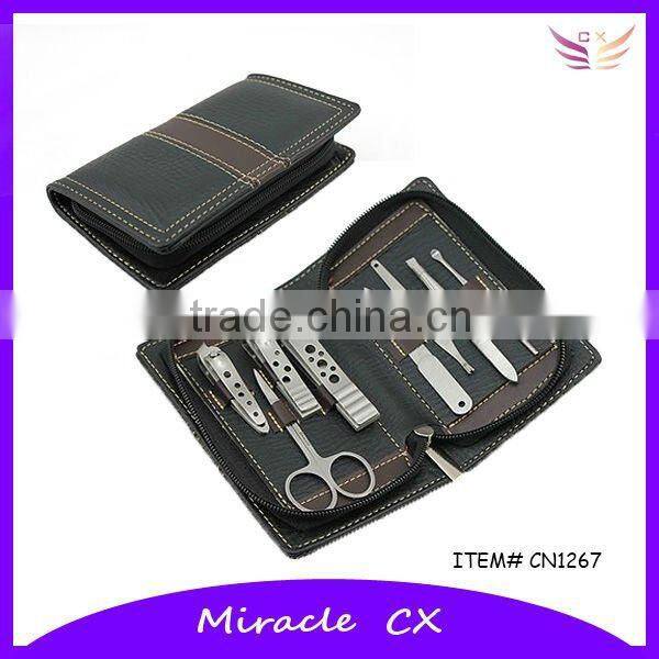 wallet design bag french manicure kit