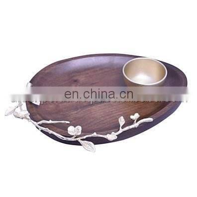 wooden natural bowl