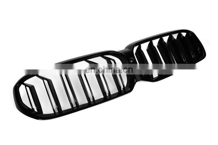 Double slat ABS front grille mesh for BMW 5 series G30 G31M5 F90 LCI 2020-2022