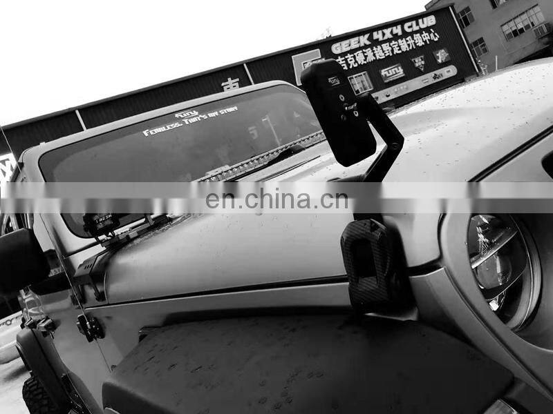 Manufacturer arrived car mirror wide-angle lens for Jeep wrangler JK 2007+ mirror 4x4 accessories