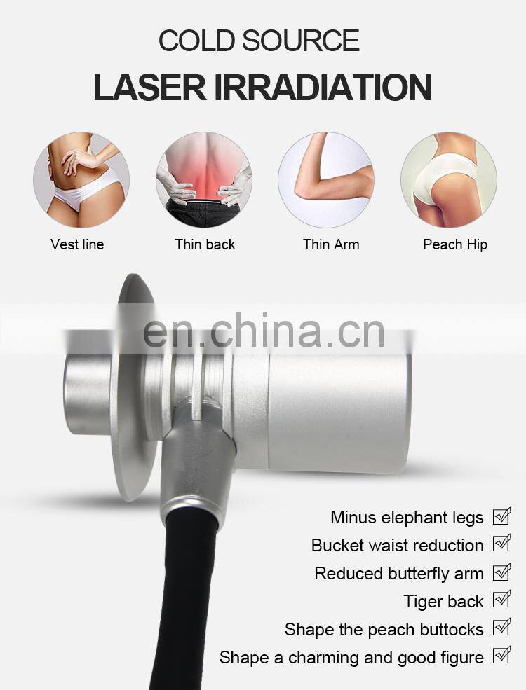 2022 6D laser slimming Weight Loss Shape body shaping red 635nm Wavelength cryo Laser EMS Therapy Fat Removal Machine with CE