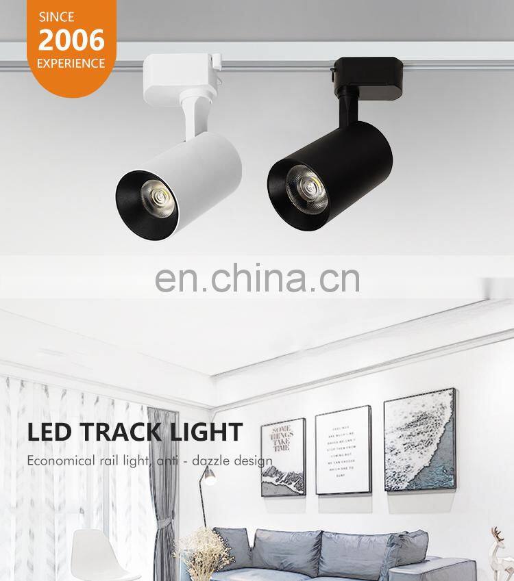 ALLWAY Adjust Spot Light Track Lamp Ceiling Downlight Stage Lighting COB Led Track Spotlight