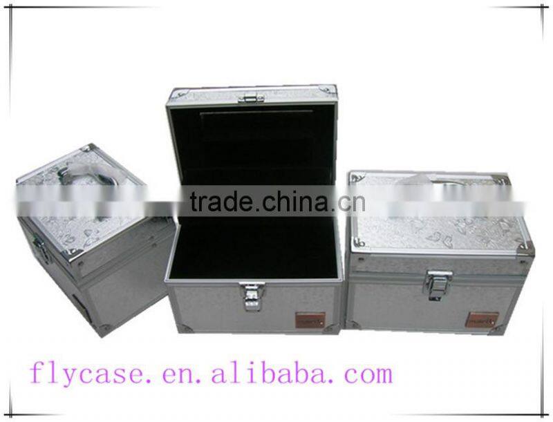 professional empty first aid box for factory,home,school(blue mini aluminum box)