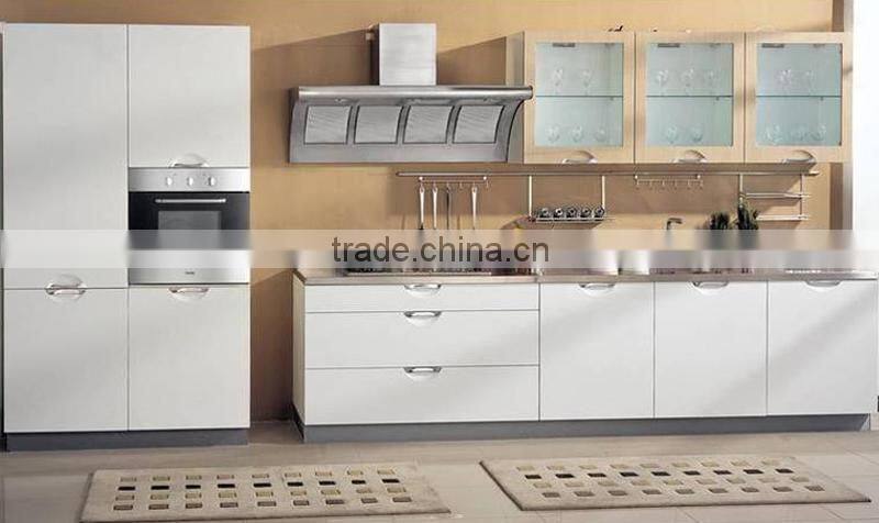 Latest New Design PVC Kitchen Cabinet, dtc kitchen cabinet drawer slides
