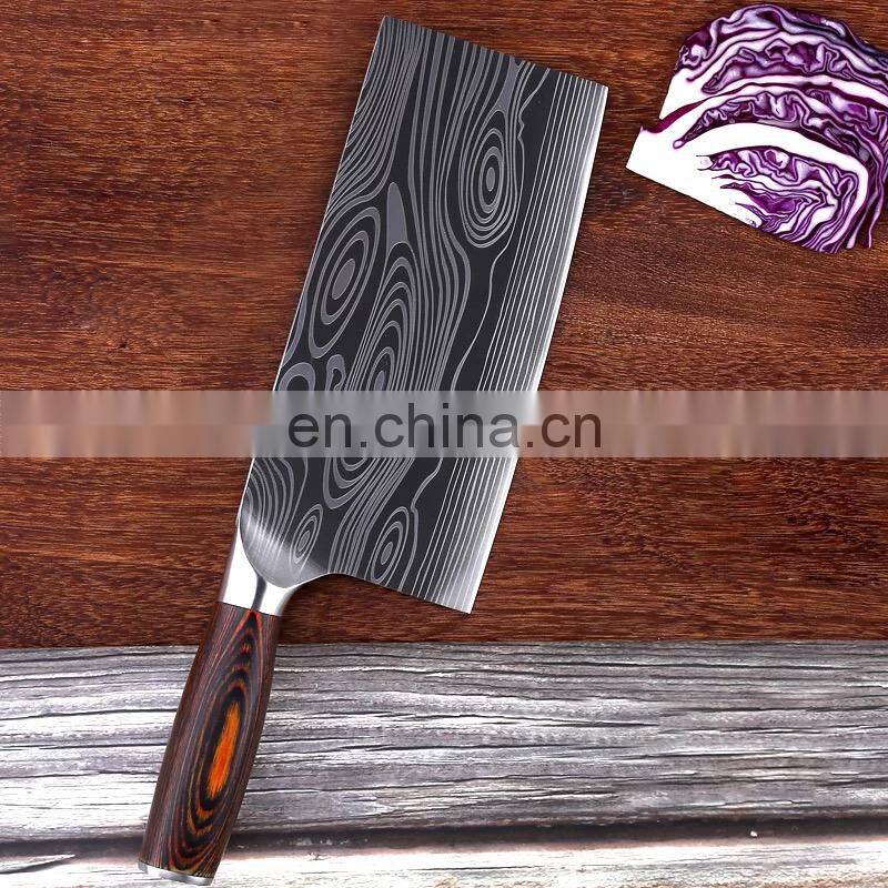 Professional knife the kitchen knife set with pakka wood handle