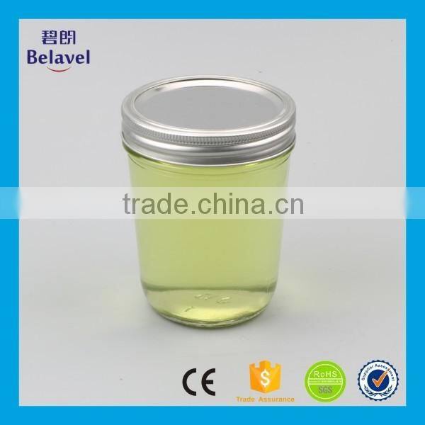 400ml 300ml wide mouth glass caviar jar stocked glass storage jar with lid