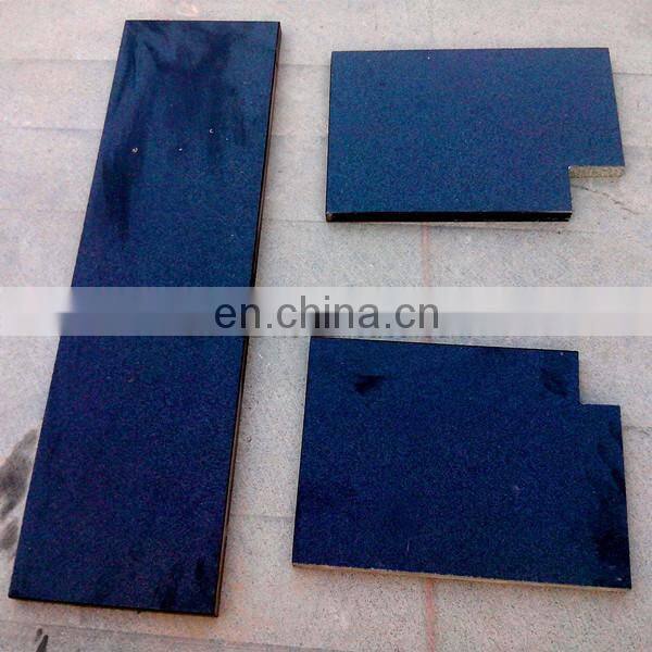 Hot selling zimbabwe black granite floor tiles black gold granite