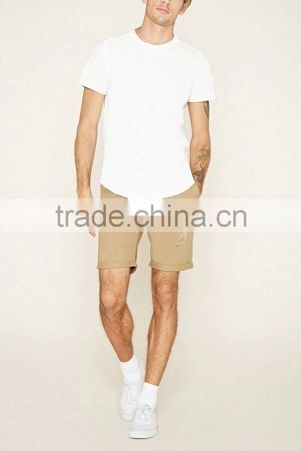 High quality men khaki chino shorts fitness shorts