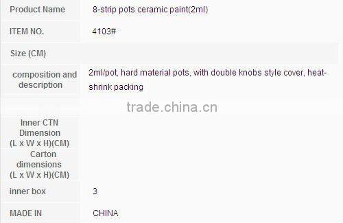 TARGET Audited Supplier,Ceramic paint for pottery