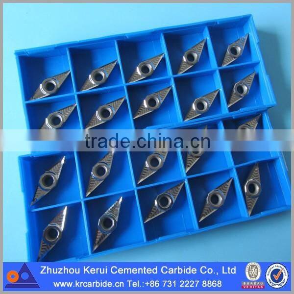 VCGT carbide insert aluminum turning insert from top quality manufacturer in China