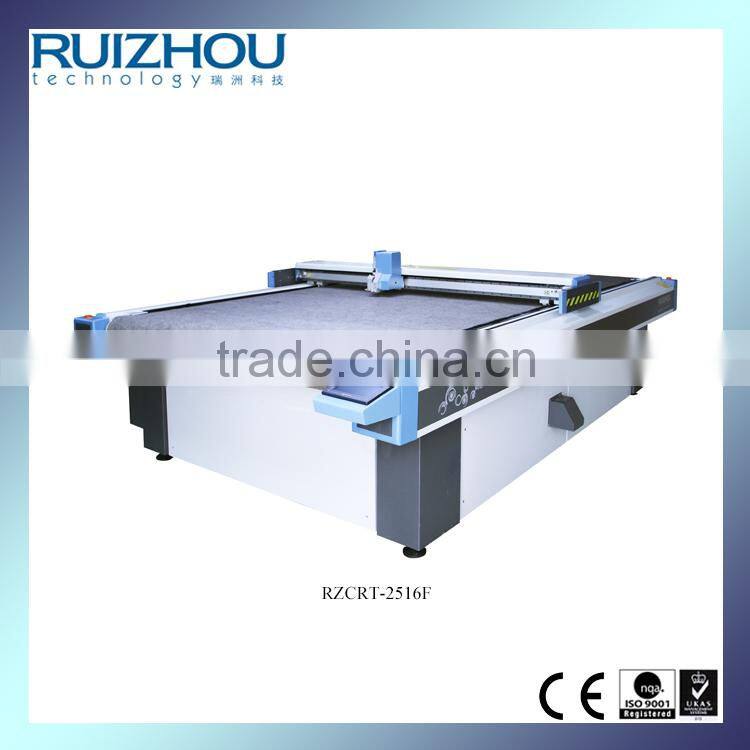 Two Heads Oscillation Knife Leather Cutting Machine for Shoes Production RZCUT-3616-2H