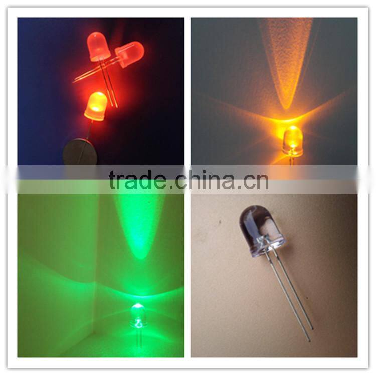 0.06W 10mm round dip power led diode