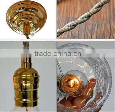 3 Pcs New Modern Clear Glass Wine Bottle Type Lamp Pendant