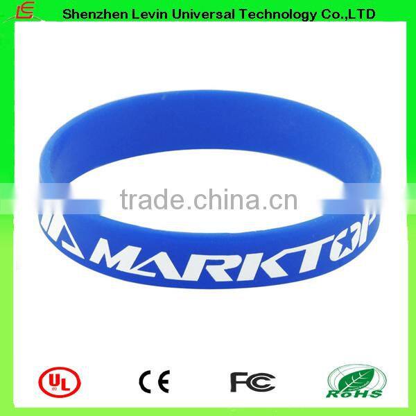 Fast Production Fashion Logo Printing Advertising Cheap Recycle Silicone Wristband