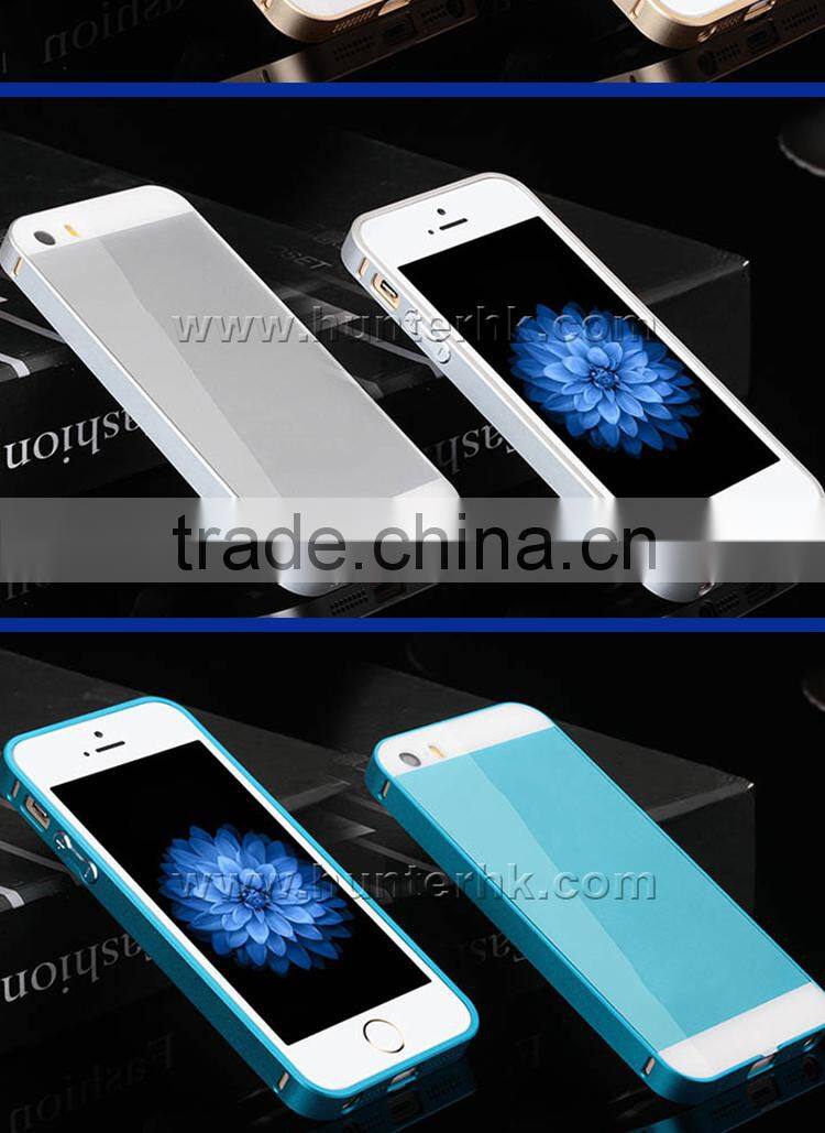 Simple Colorful Aluminum Metal Bumper Case For iPhone 6S