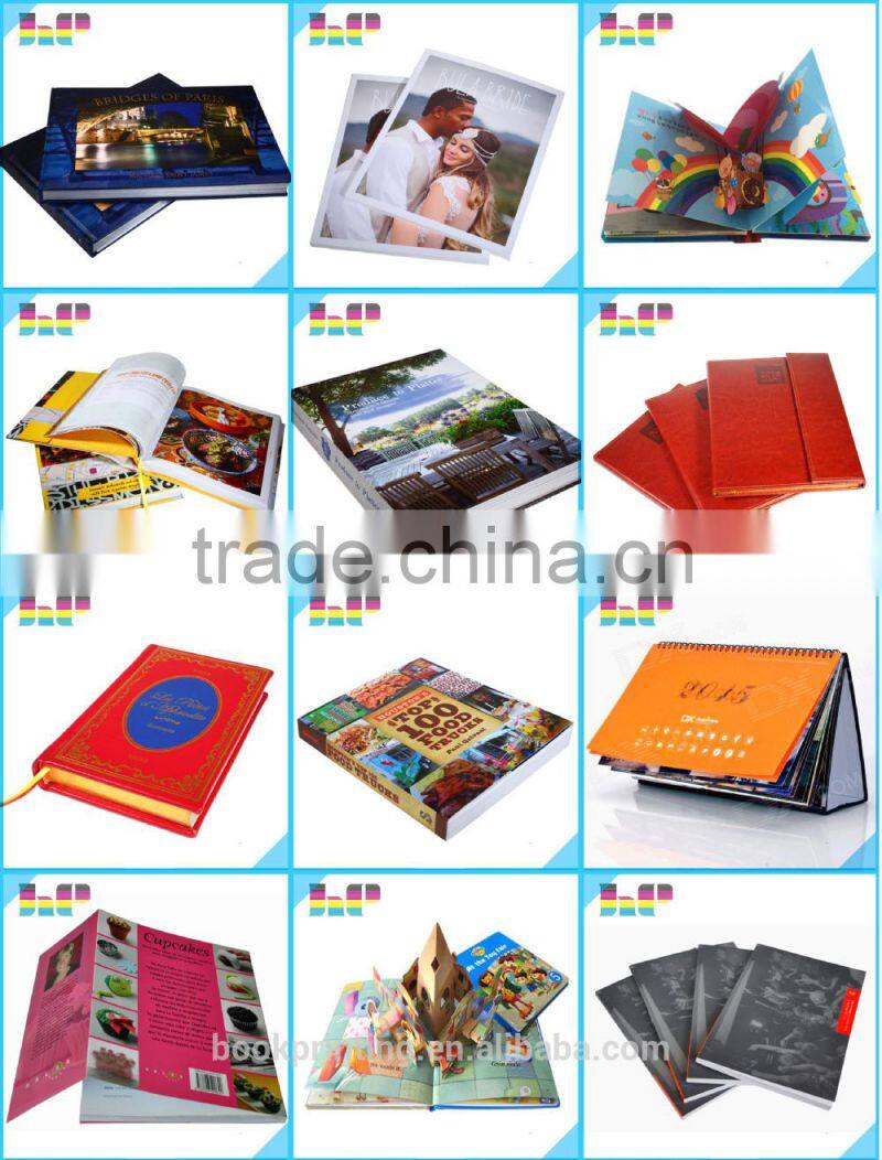 Charming Features Top Level Customized Professional Coated Paper Hardcover Books Printing