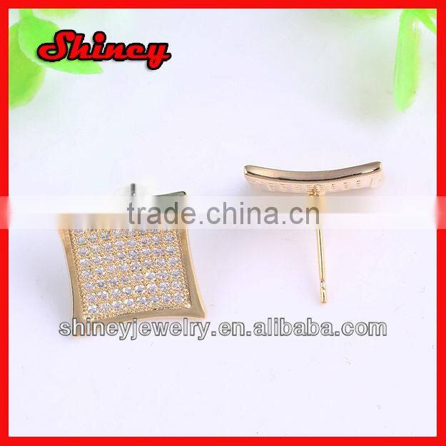 high quality 925 sterling silver long arrow earring