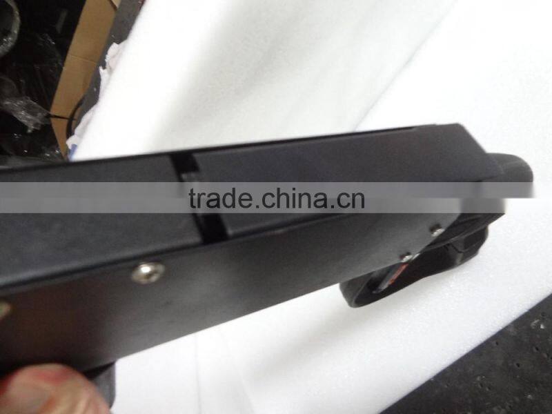 RGB color tube DJ co2 gun rechargeable with 3m high press hose led co2 gun