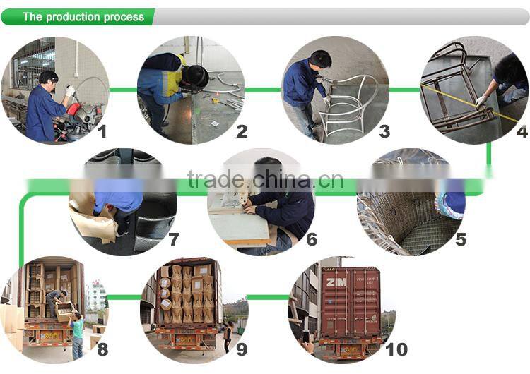 Alum Wicker Rattan Outdoor Club Bar Set Furniture