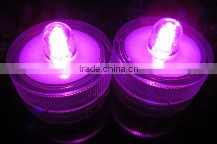 Waterproof LED Candle Wedding Decoration Submersible Floralyte LED Tea Lights Party Decoration LED Floral Light