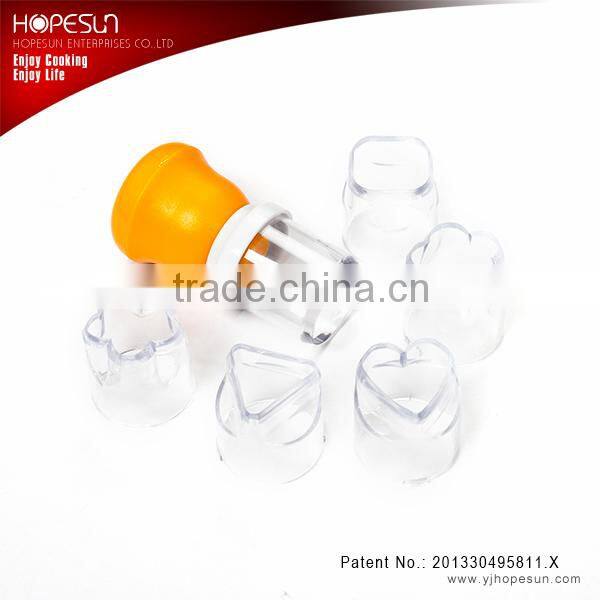 Plastic mini multi function sandwich cutter