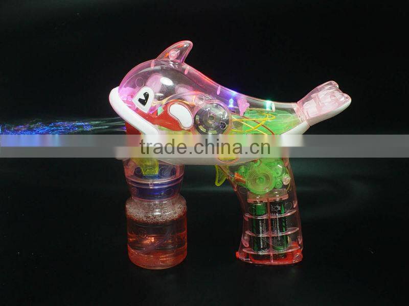 Environmental Friendly Bubble Gun with Dolphin