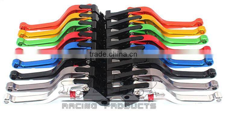 BJ-LS-010 Wholesale CNC Aluminum Short Motorcycle Adjustable Brake Clutch Lever for BMW F800R 2009-2015