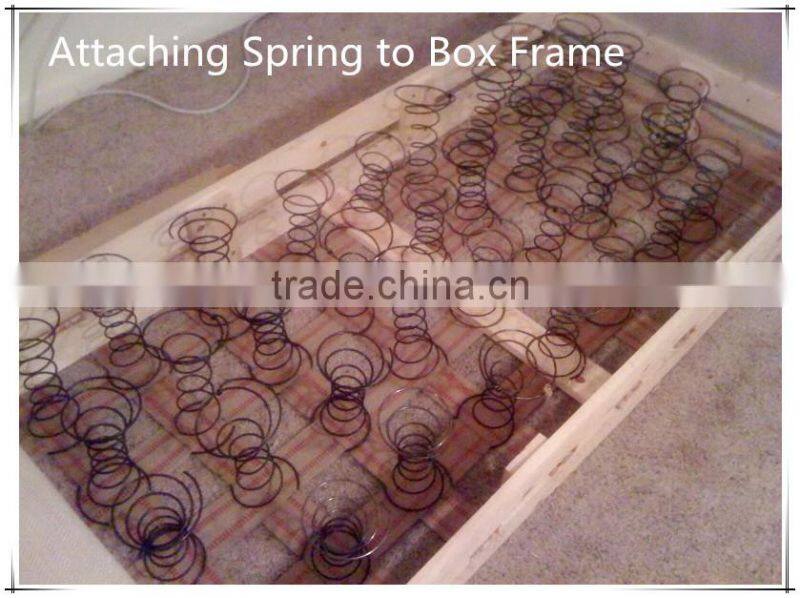 Spring fastener for sofa