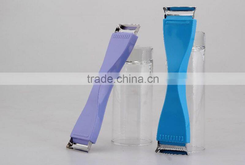 ABS+S/S 20*5 Kitchen tools 3in1 double fruit&vegetable peeler slicer and grater