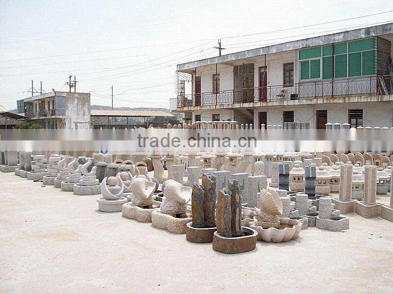granite stone sphere fountain