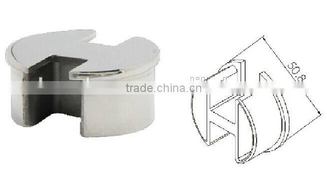 pipe clamp bracket/stainless pipe bracket/stainless steel handrail bracket