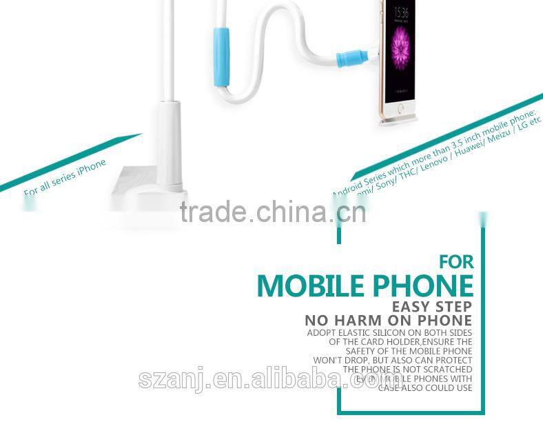 360 degree rotating flexible tablet pc holder tablet floor stand