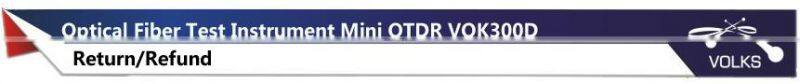 Optical fiber test instrument 1550nm OTDR VOK300D