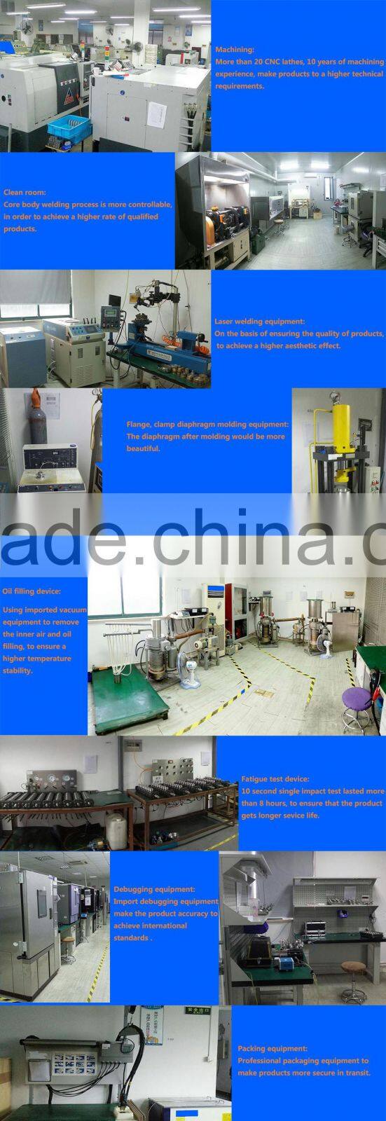 low cost electric high temperature pressure sensor