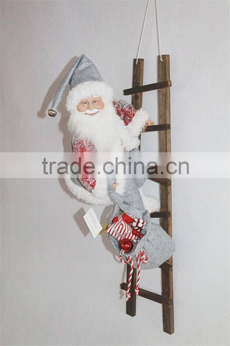 XM-SA010 26 inch santa climbing stairs for christmas decoration