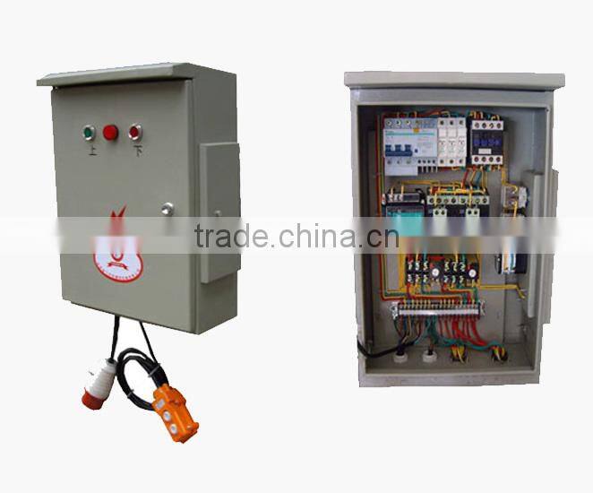 Traction hoist for suspended platform